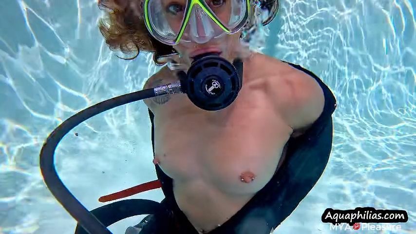 Scuba Strip For Pleasure