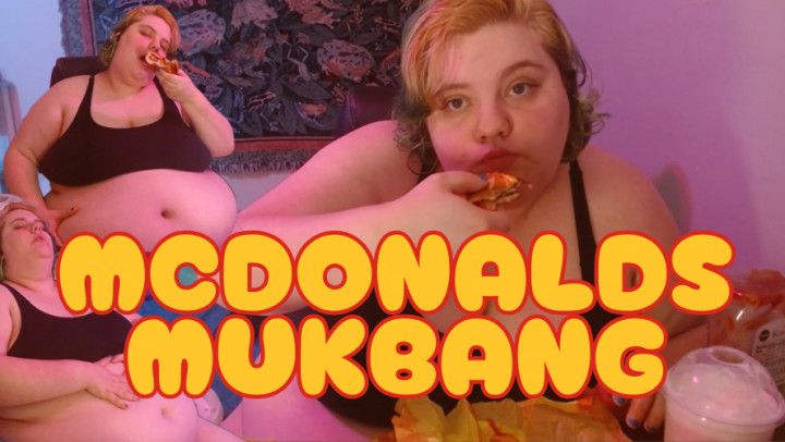 McDonalds Feedee Mukbang Stuffing: Fast Food Tier List EP 1