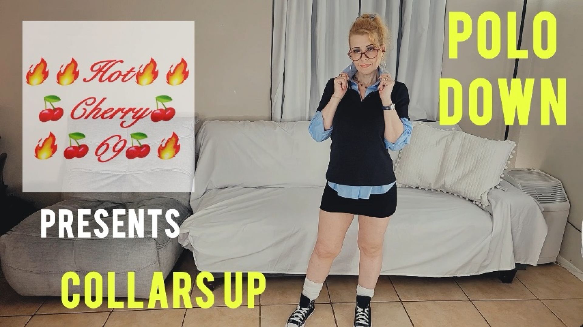 Collars Up Polo Down