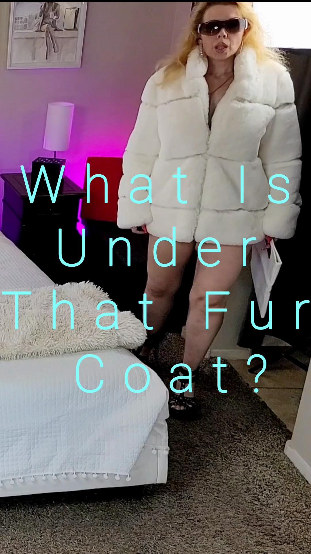Foxy Lady, What is Under That Fur Coat