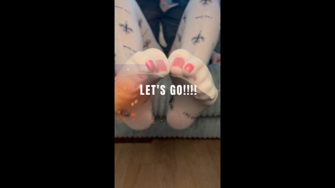 GAME DAY - NFL FOOTBALL FEET