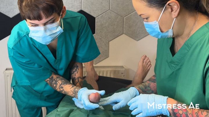 Double Domme Medfet sounding exam and treatments