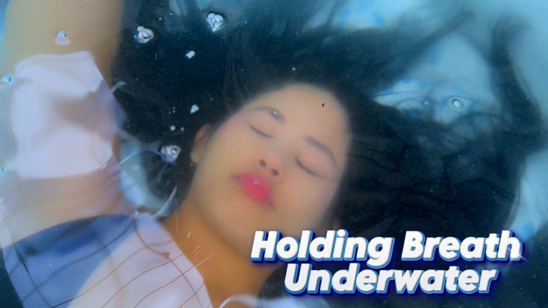 Breath Holding Challenge Underwater