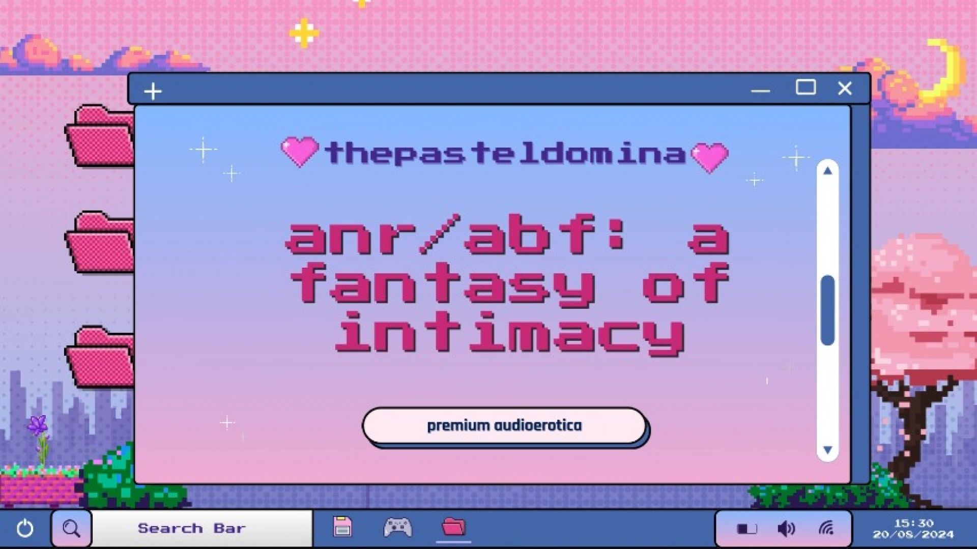 anr/abf: a fantasy of intimacy