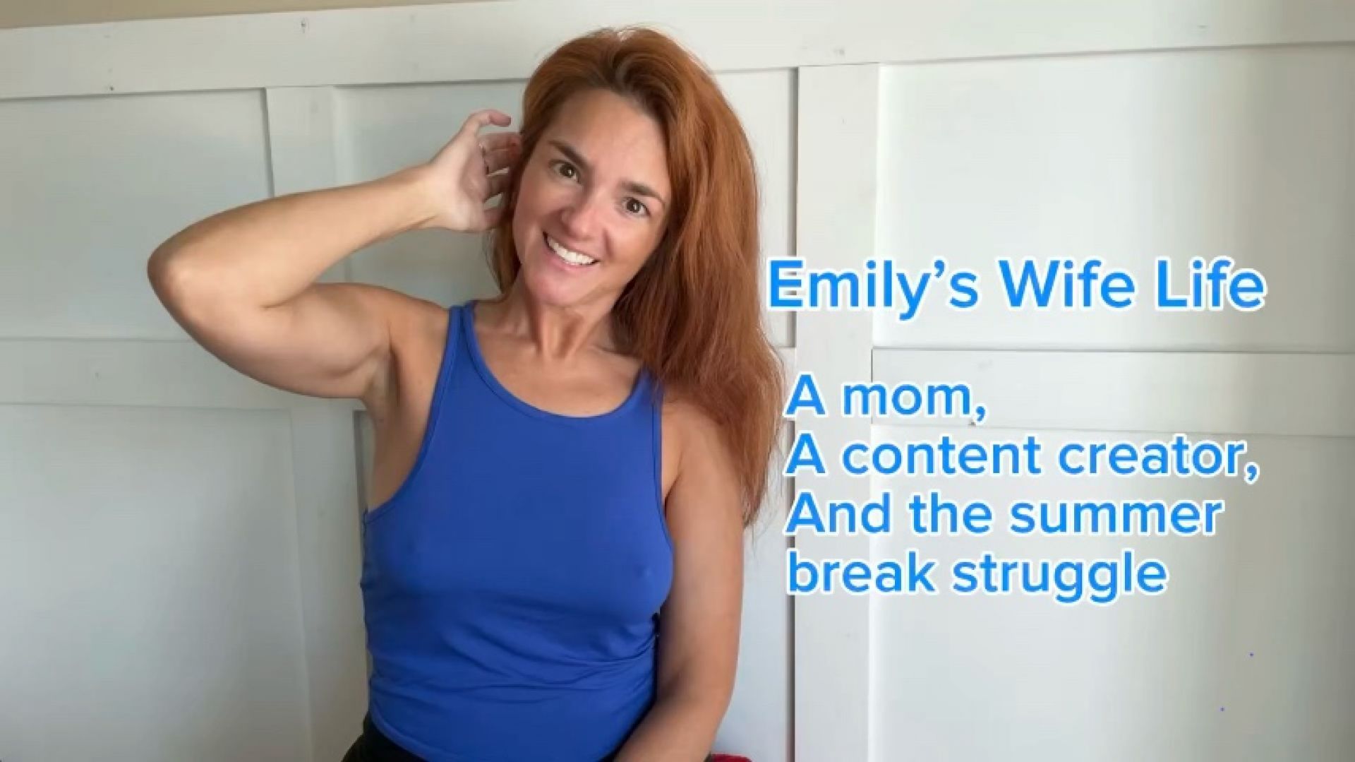 A content creator and the summertime struggle