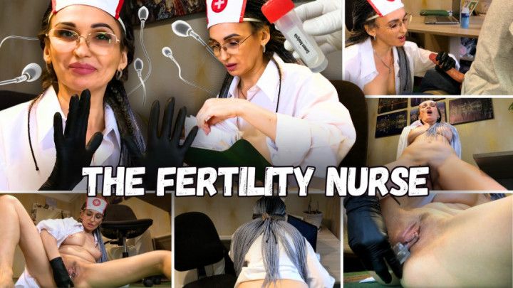 Creampie a Sexy Fertility Nurse During Your Sperm Sample POV