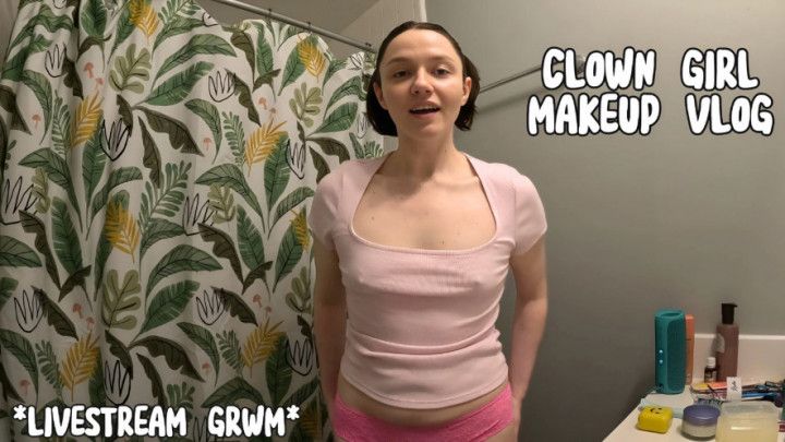 Clown Girl Makeup Vlog GRWM