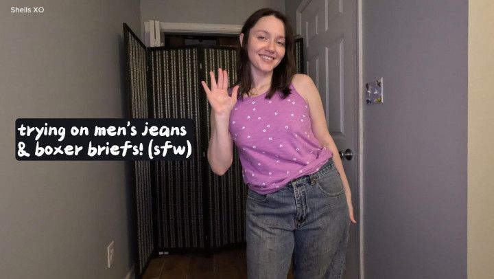 SFW Men's Jeans &amp; Boxer Briefs Try-On
