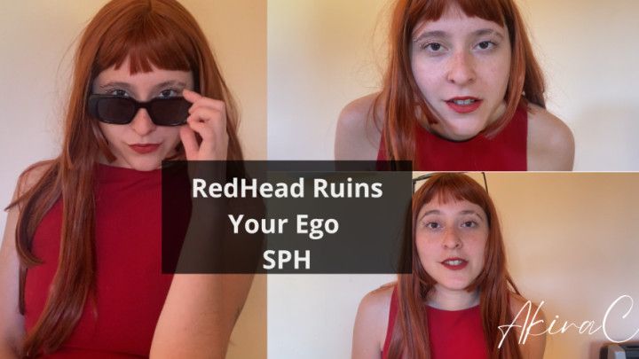 Hot RedHead Ruins Your Ego - SPH Humiliation