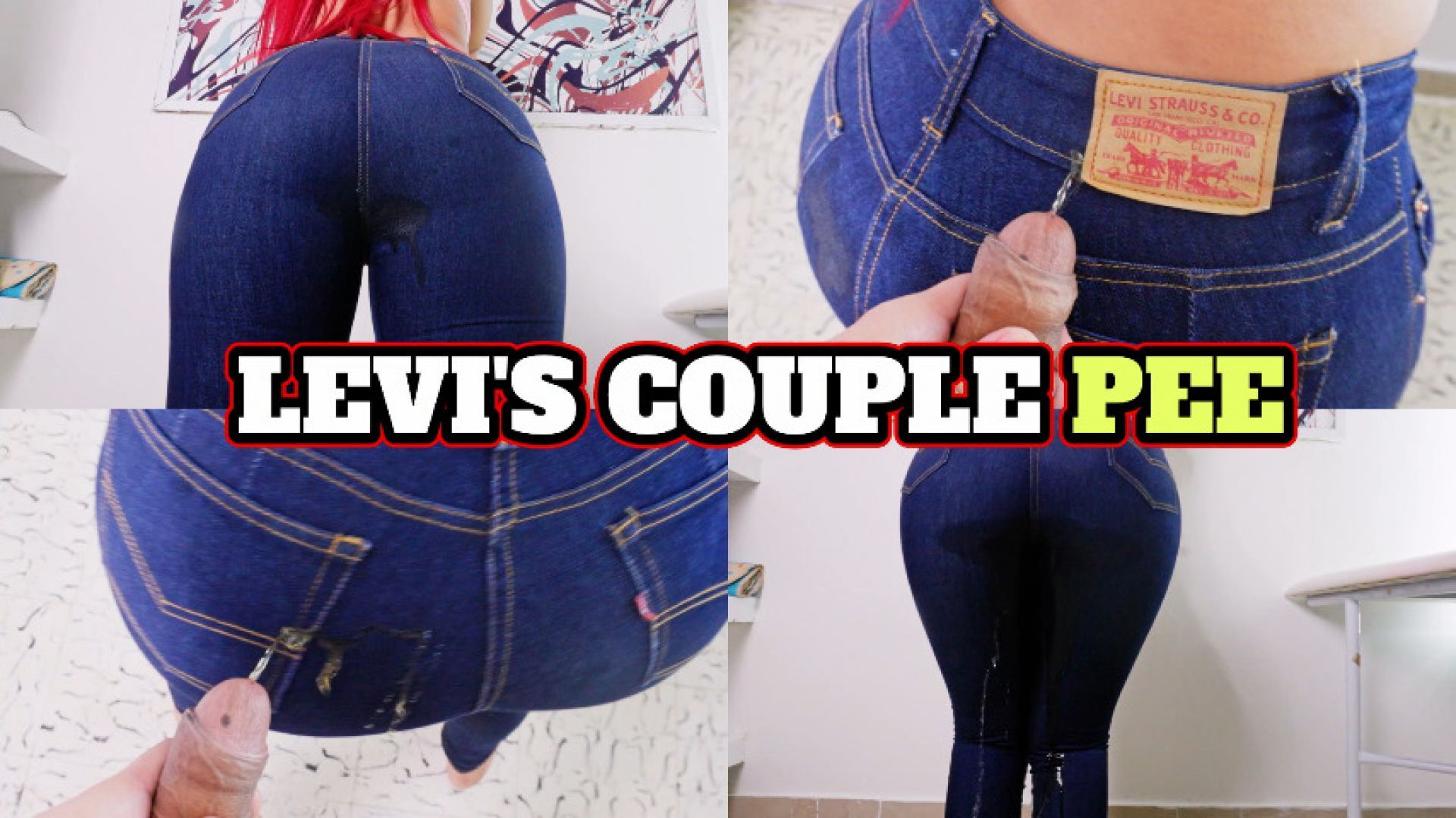 LEVI'S COUPLE PEE
