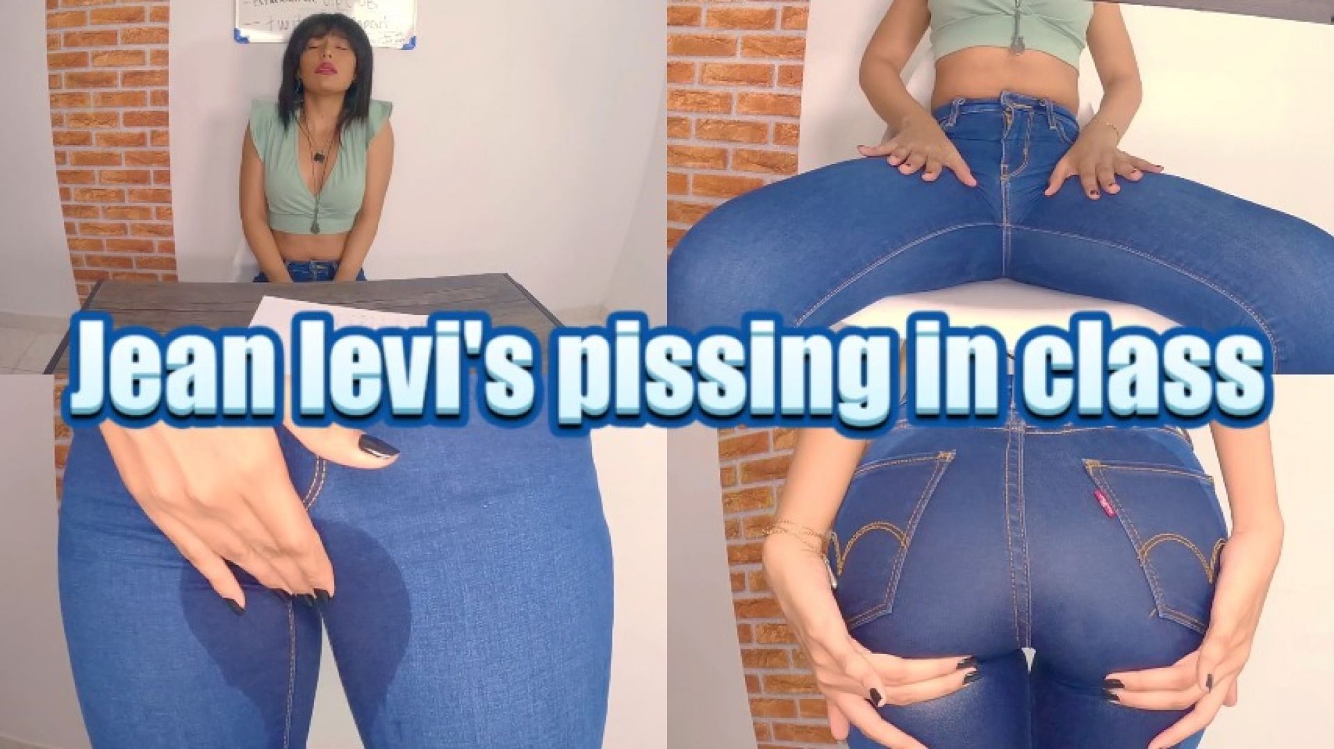 Jean levi's pissing in class