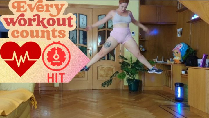 Cardio HIIT with Jumps and Punches! NO PAUSE