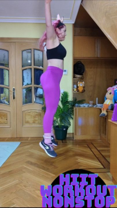 Body to the Limit: Non-Stop HIIT Training Until Exhaustion