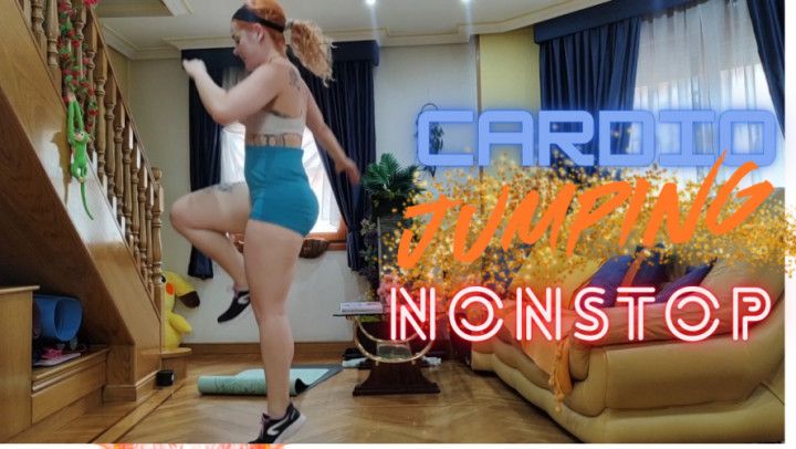 20min of EXPLOSIVE Jumping Cardio - No Pause