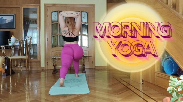Morning yoga