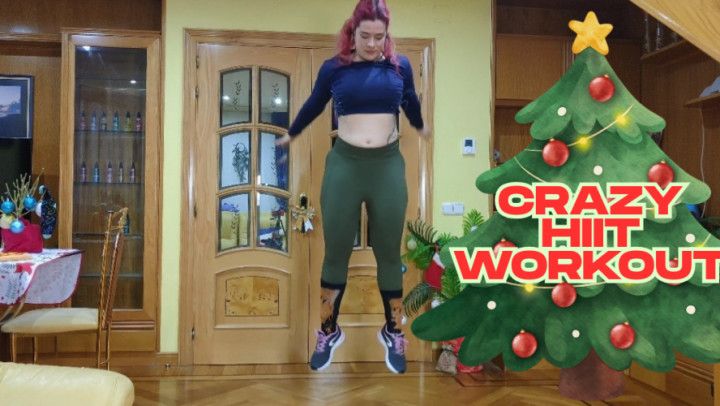 4K HIIT - Burpees, Jumping Jacks, squat jumps, but kickers