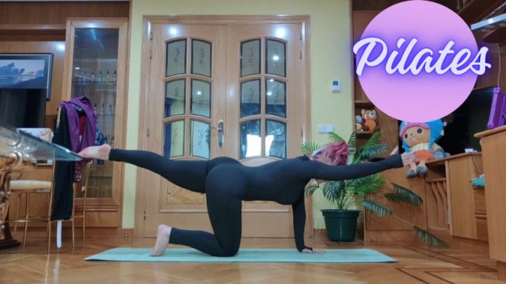 Sensual Pilates: Tight Body and Bare Feet