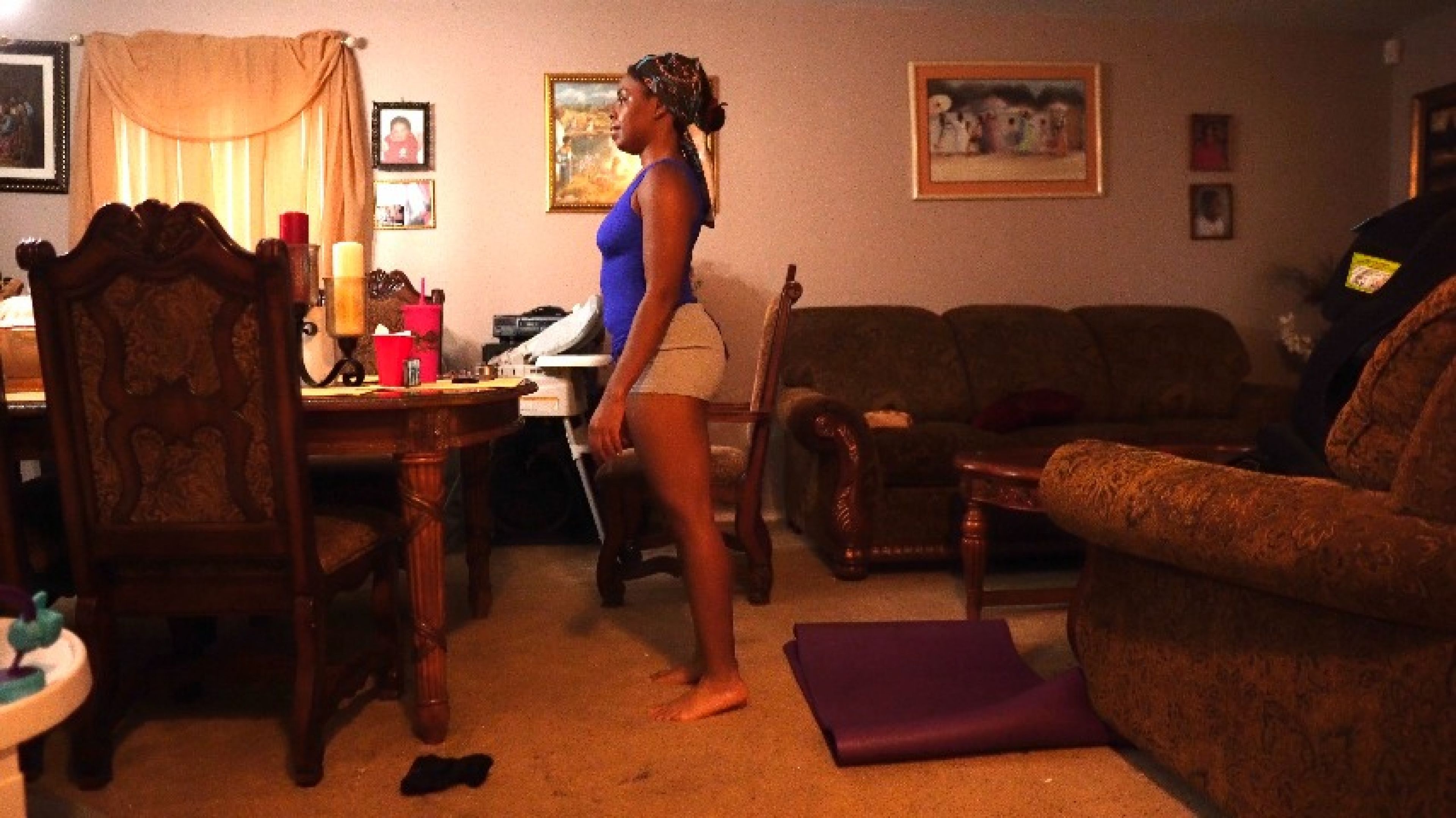 Home pilates workout