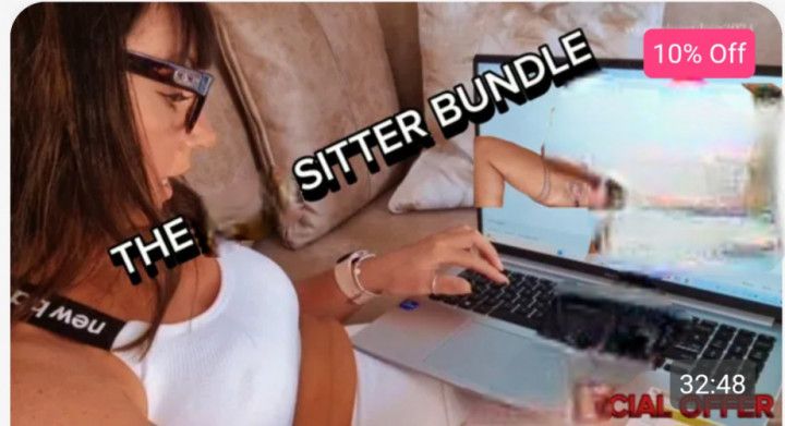 The fluffy friend Sitter Vid Bundle