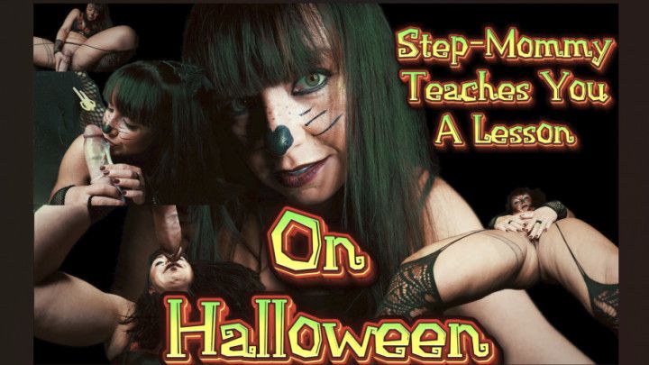 Step-Mommy Teaches You A Lesson On Halloween