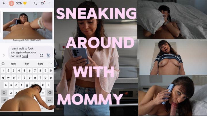 Sneaking Around With Step-Mommy
