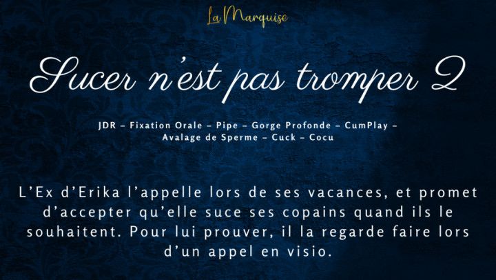 Sucer n'est pas tromper 2 - French audio oral fixation