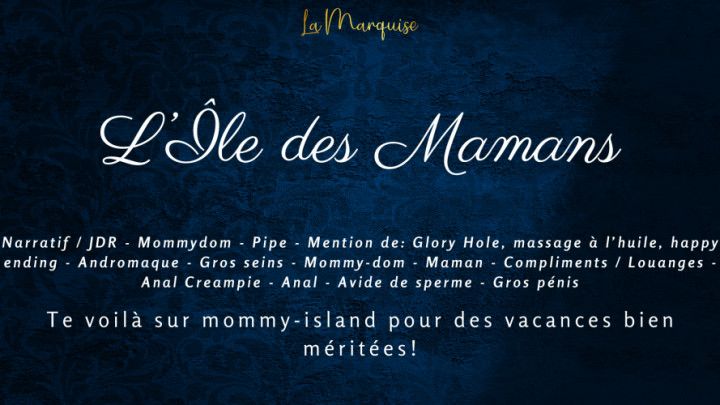 L'île des Mamans - step-Mommy french audio anal