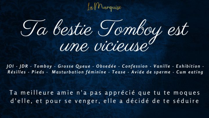 Ta Bestie Tomboy est une vicieuse - French Audio JOI feet