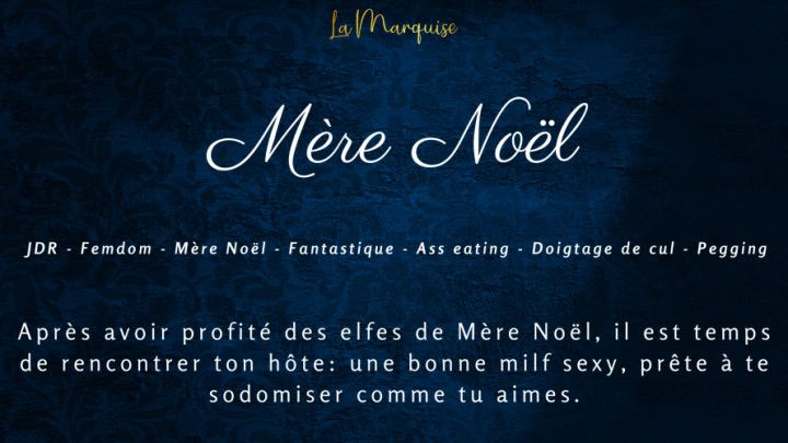 Mère Noël - French RPG Pegging