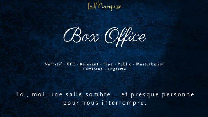 Box Office - Public blowjob french audio dirty talk