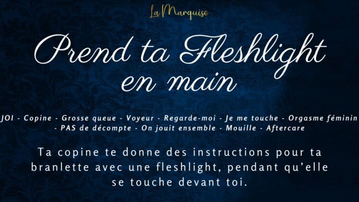 Prend ta Fleshlight en Main - JOI big cock