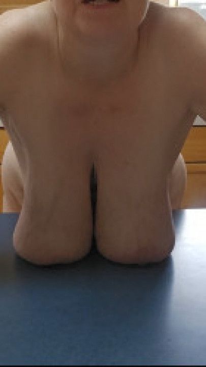 KITCHEN TITS WITH step-MOMMY