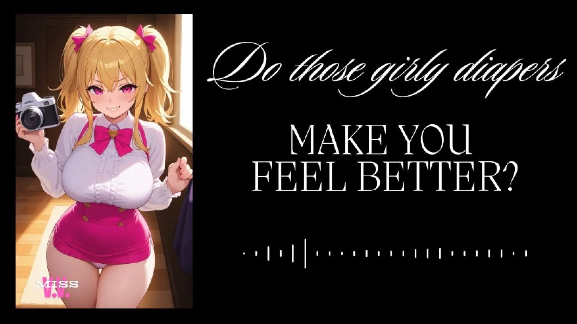 Does that pretty padding make you feel better