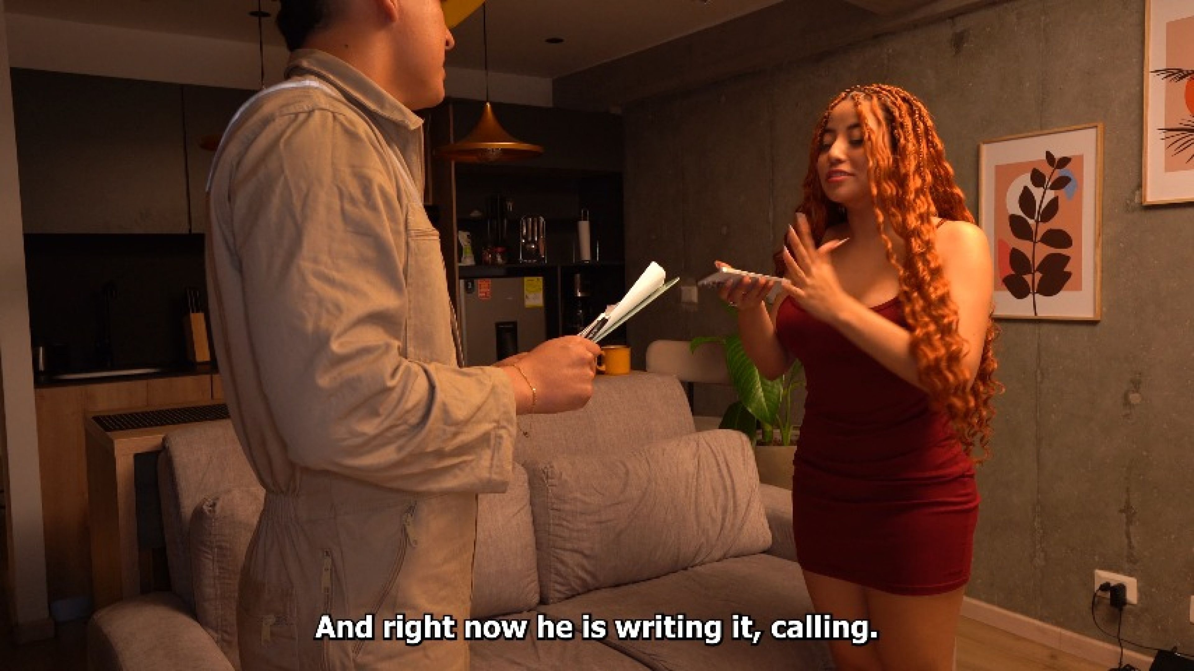 fucking with the plumber