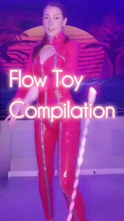 SFW Flow Toy [RAVE GIRL] Dancing Compilation