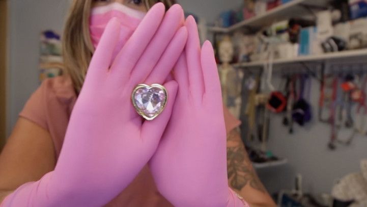 2 hour LIVE Latex Mask/Strap ON/Butt Plug/Pussy Play &amp; MORE