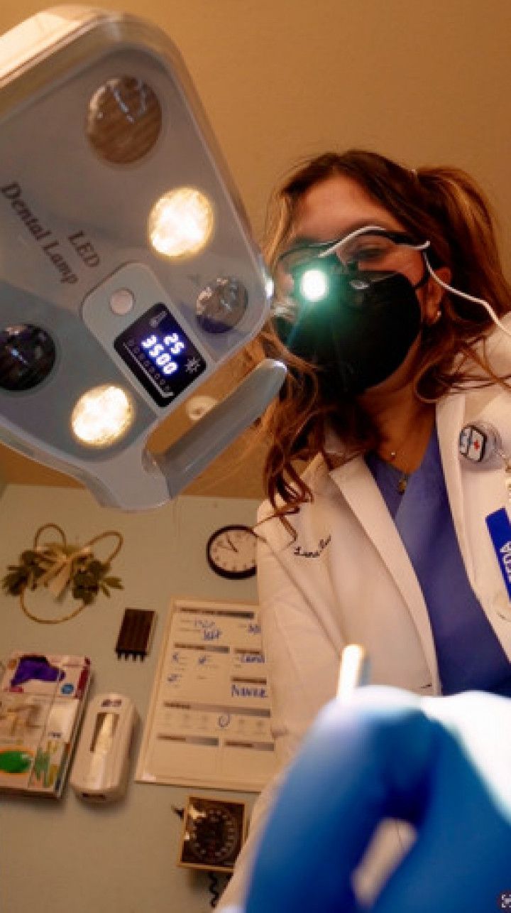 POV Dental Cleaning with naughty hygentist