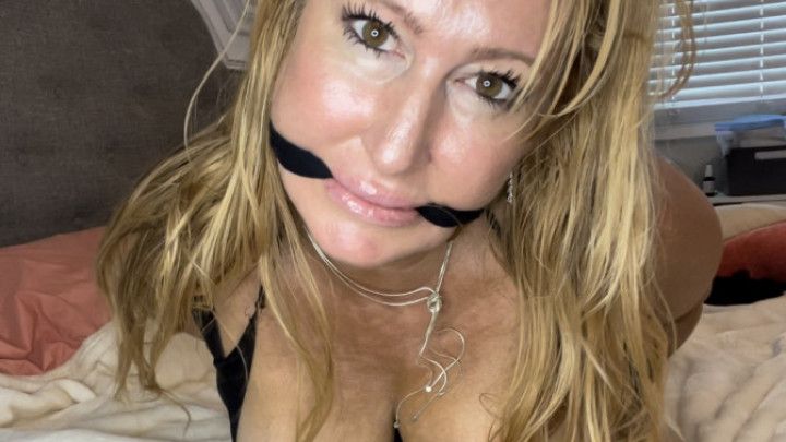 Bondage / Tied up step-Mommy Struggling / Restrained Gagged BDSM