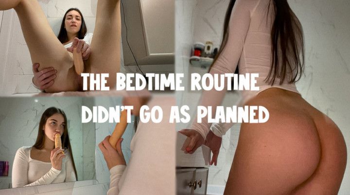 Bedtime routine didn't go as planned