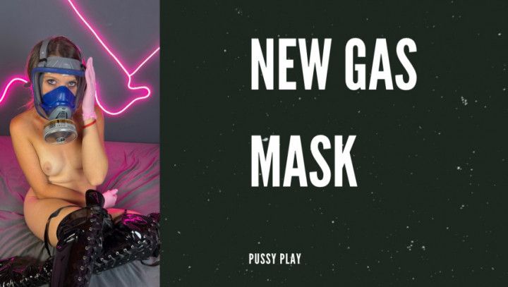 new gas mask pussy play