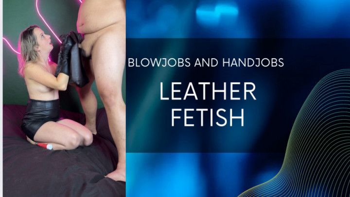 leather fetish handjobs