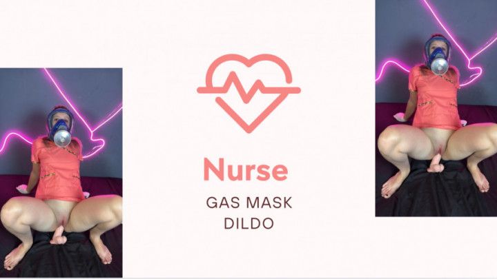 nurse gas mask dildo