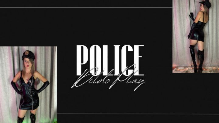 police in boots dildo play