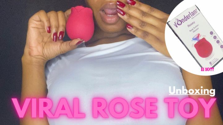 The Viral Rose Vibrator Unboxing