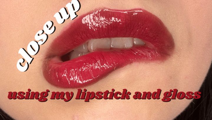 KISSES, LIPSTICK AND GLOSS