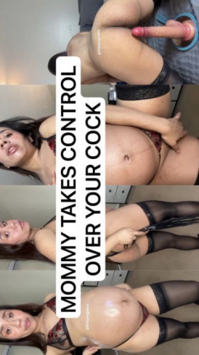 Step-Mommy takes control over your cock
