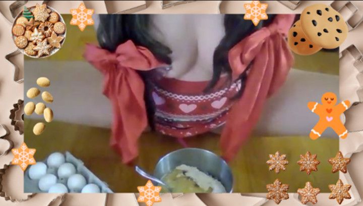 Playing And Baking Cookies Food Porn Splosh Tits Play