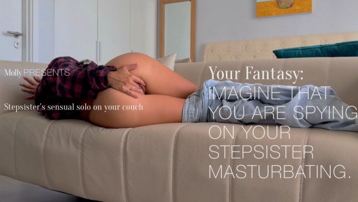 Spying on my neighbor masturbating