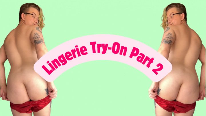 Lingerie Try-On Part 2