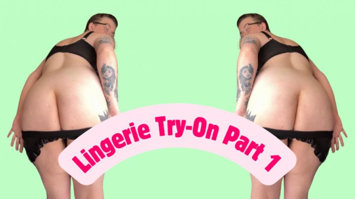 Lingerie Try-On Part 1